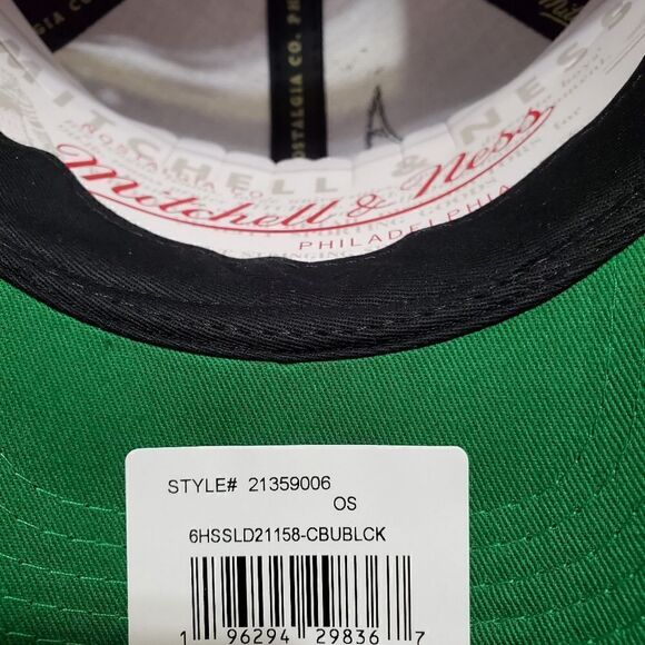 Chicago Bulls Draft 1996 Shadow Mitchell & Ness Hat Snapback Cap NWT - Picture 5 of 10